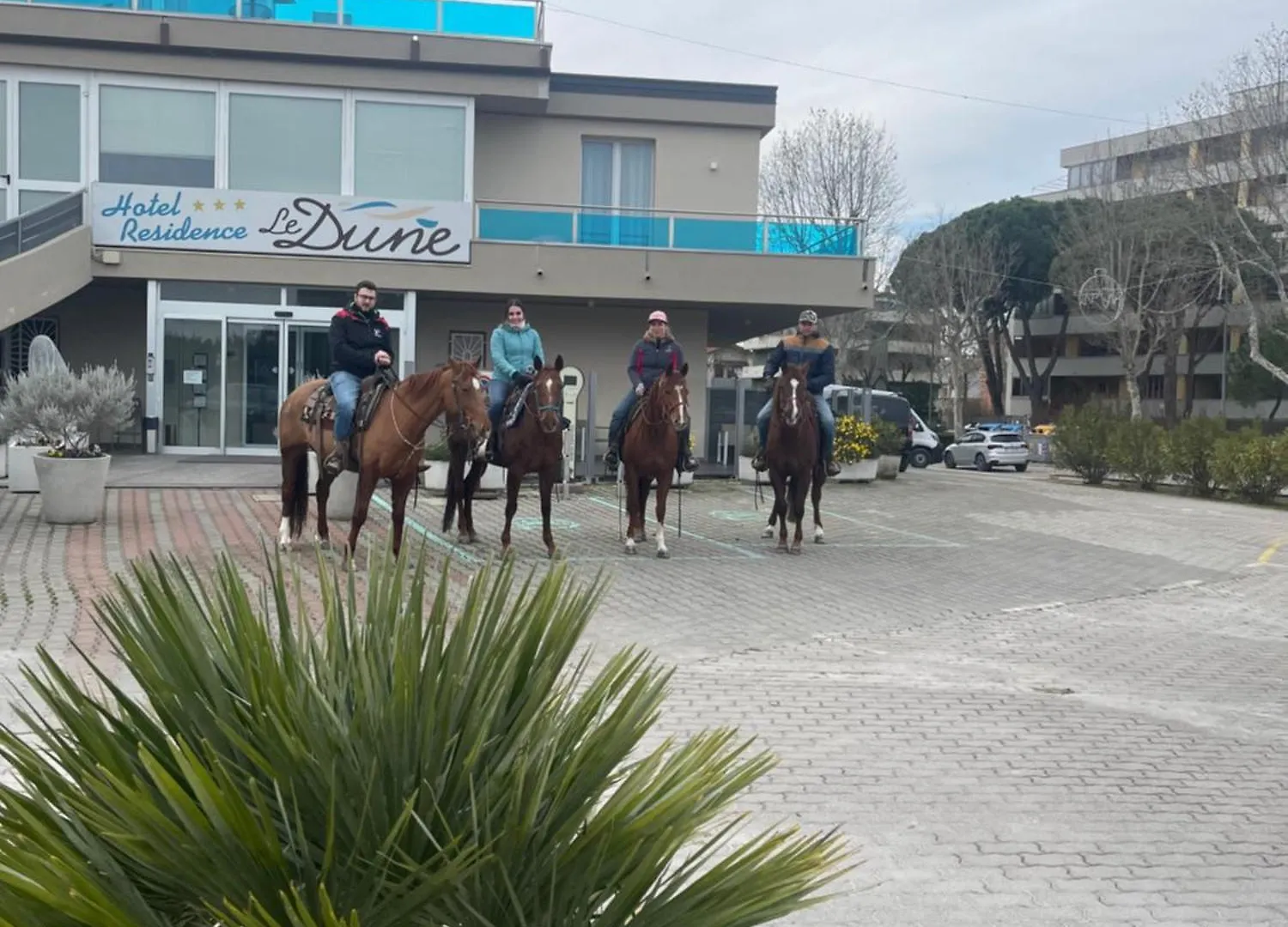 Hotel-Residence-B&B Le Dune Beach Service Included Lido Adriano Hotel