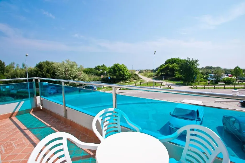 Hotel-Residence-B&B Le Dune Beach Service Included Lido Adriano Itálie